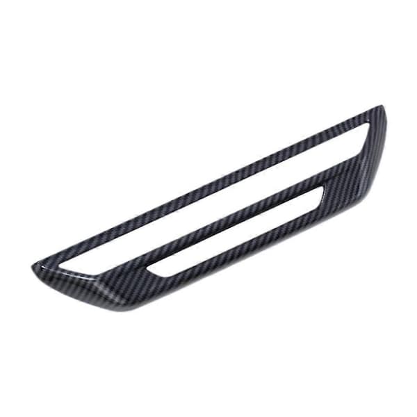 For Id.4 Id4 2021 2022 Karbonfiber Bil A/C Bryterknapp Kontrollpanel Deksel Trim Ramme Dekorasjon