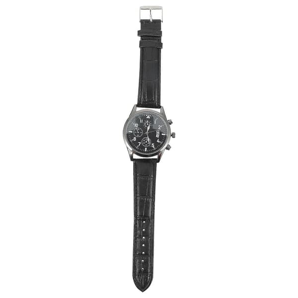 Luminous Calendar Watch for Men Business Function with 1pc Classic Style