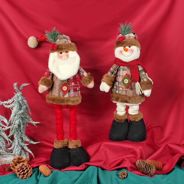 Christmas Telescopic Doll Standing Doll, Christmas Gift 50CM