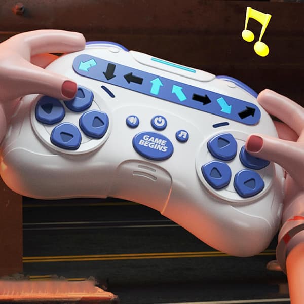Raskt Push-Bubble-spill, multifunksjonelt Push-spill, blå - Blau