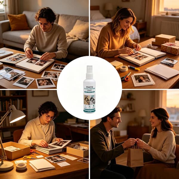 Fixativspray 100 ml foto-ren klarhet-glans-spraydimma -