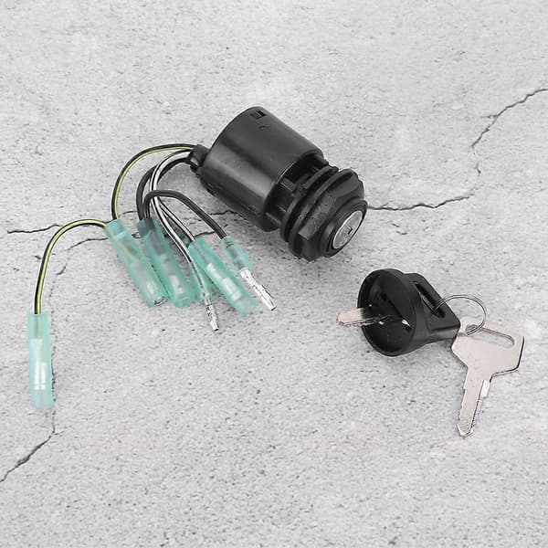 Ignition Switch with Key Fits Honda Outboard 35100-ZV5-013 [DB]