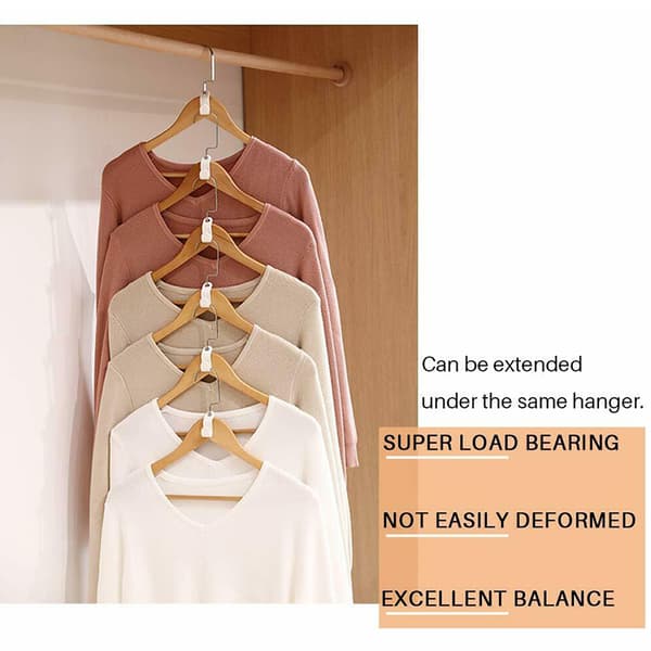 Hanger Connection Hooks Cascading Hanger Space Saving Organizer 1/10pcs 10pcs 10pcs