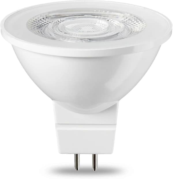 10 st Basics Gu5.3 Mr16 5w (35w motsvarande) LED-spotlight, varmvit, ej dimbar [Energiklass G]