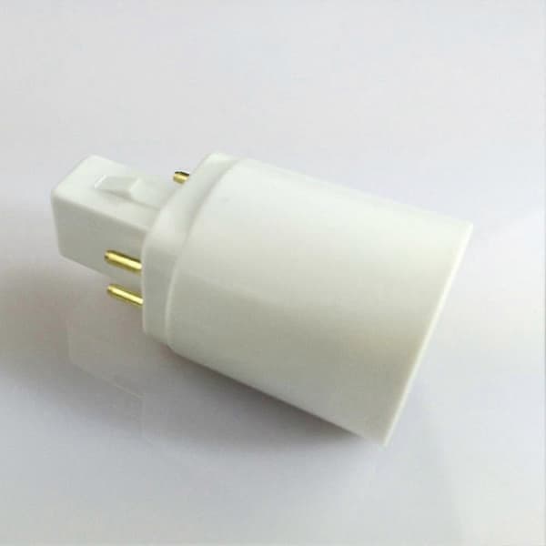G24q 4-benet 15mm til E27 E26 Skrue Lampe LED Pæreholder Adapter 12 12