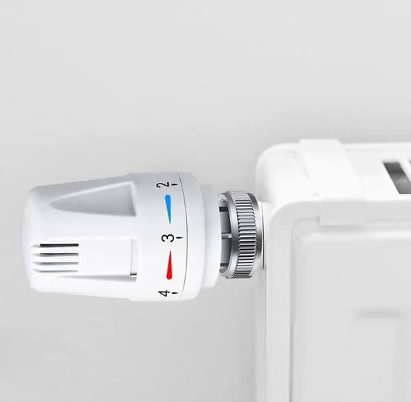Thermostatventil - 4 st - för radiatorvred - lämplig för Danfoss radiatortermostatventil - M30x1.5