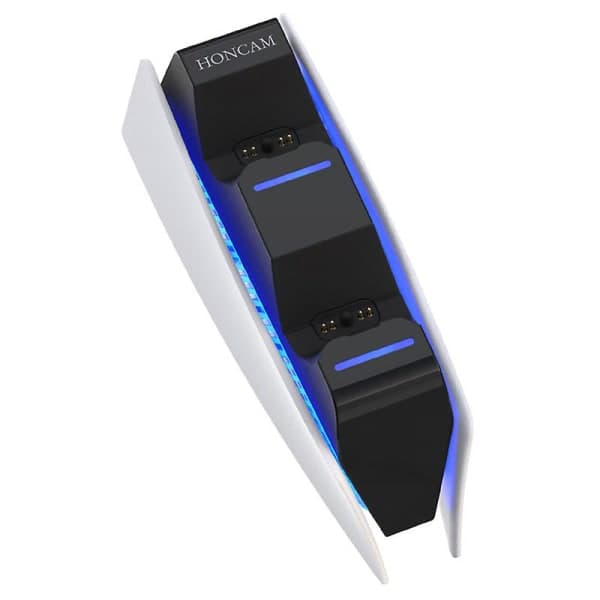 PS5 Controller Dobbelt Hurtig Oplader Trådløs Ladestation Til PS5 Controller Gamepad Oplader