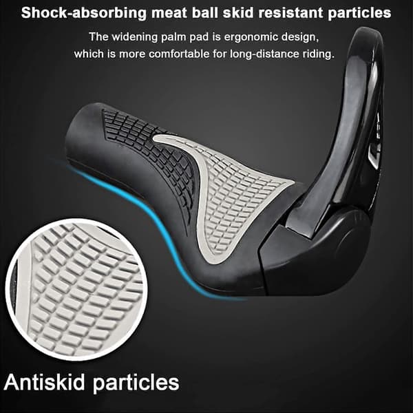 Bicycle Handlebar Grips, Ergonomic Bike Grips