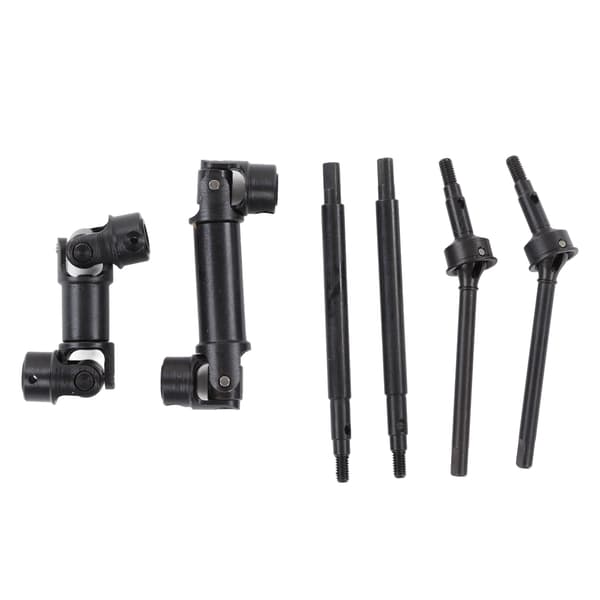RC Car Front Rear CVD Set with Drive Shaft Replacement 1/18 Remote Control Vehicle Accessories Black