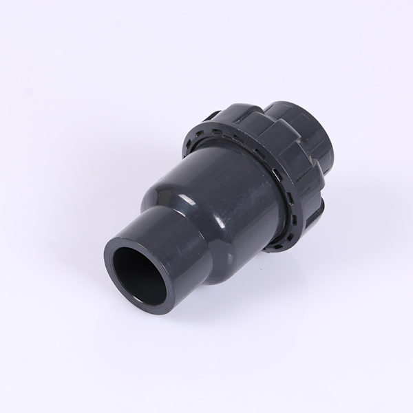 1-delars kulbackventil DN25 PVC backventil backflödesförhindrande ventil poolventil (I.D. 32mm)
