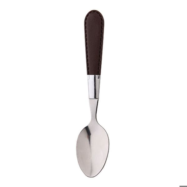 Bestikk - San Ignacio - Brun - Rustfritt stål - 24 deler - Elegant og sofistikert kastanj
