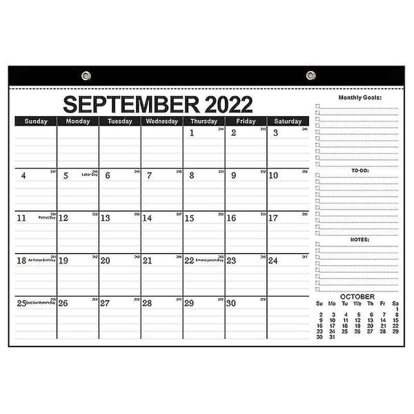 2023 Veggkalender Hengende Månedskalenderplanlegger Månedlig (4)