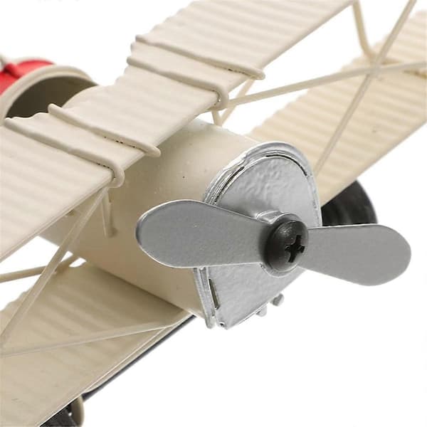 Flymodell Ornament Metallfigur Flyleketøy Tre flymodellsett for voksne Flytopper Utendørs