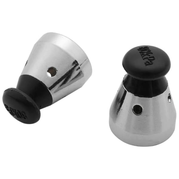 Pressure Cooker Relief Valve Jiggler Valve 3.8 cm High 2 Pcs Black
