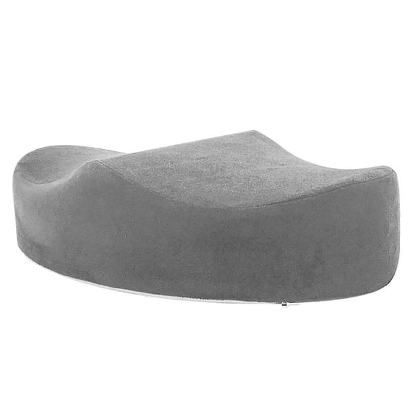 Memory Foam Sittdyna Ergonomisk Stolsdyna Bekväm Hållningsstöd Kudde För Hemmakontor Grå Grey