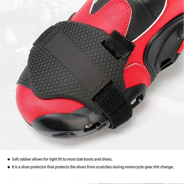 Rubber Motorcycle Shoe Boot Cover Gear Shift Lever Protector Shift Guard