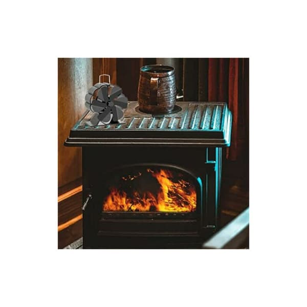 Mini spisfläkt/tyst fläkt för värmecirkulation/vedeldningsfläkt/vedeldnings Eco Fire-fläkt