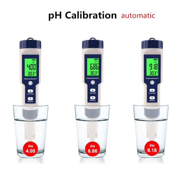 New Hydrogen Ion Concentration Water Quality Test Pen Ph/Orp/H2 and Tem 4 in 1 Digital Drinking Water Meter