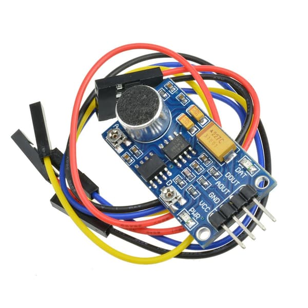 2 kpl LM386 äänisensorimoduuleja mini-ohjaustunnistus DC3.3V-5.3V -
