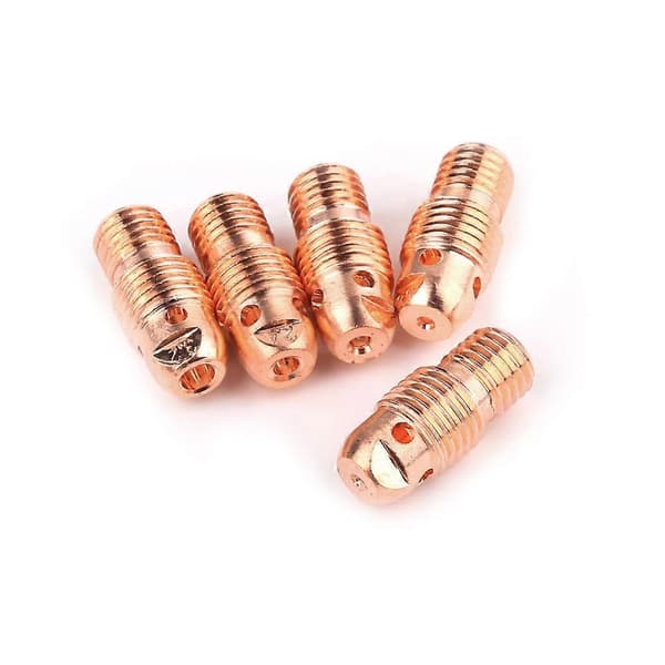 46-dels TIG-svetsbrännarset med kopp, kollettkropp, munstycke, volfram, gaslins, SR WP9 20 25 db