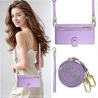 Flipdeksel til Samsung Galaxy S24 Ultra Business Lommebokstativ Crossbody-stropp Multifunksjonell