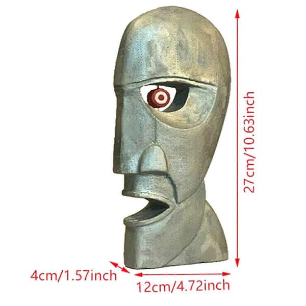 The Division Bell Head Statue Creative Resin Statue Decorative The Division Bell Head Sculpture Ornament