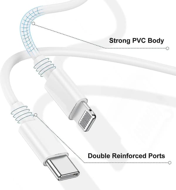 Usb C–Lightning-kaapeli 2m, 2 kpl iPhone-latauskaapeli 2m Apple Usb C -laturille