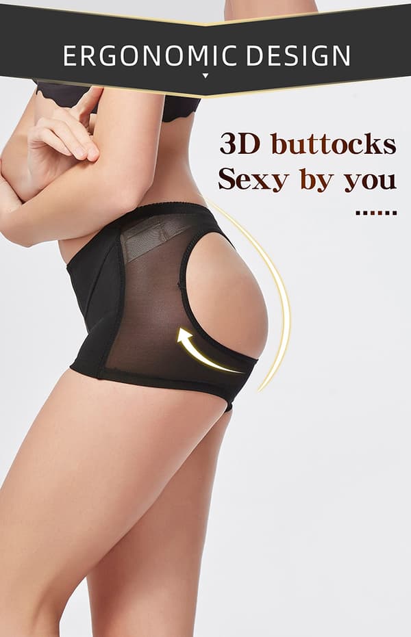 M, Butt Lifter Undertøy Shapewear Kroppsformende Magekontrollbukser