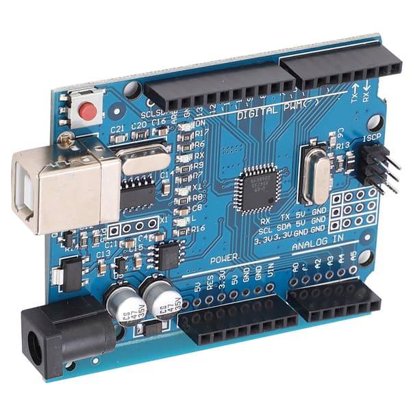 Udviklingskortmodul med mikroprocessorcontroller til R3