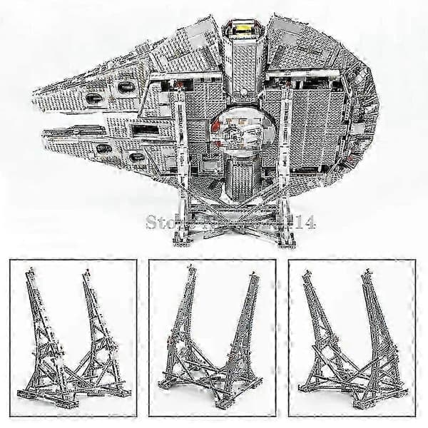 Displaystativ til Ultimate Millennium Falcon 75192 Falcon 75257 Kompatibel med 05132 Legetøj Tilbehør Samlerobjekt Model