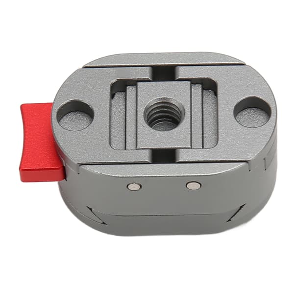 Mini Quick Release Plader Sliderlås Foldbar Magnetisk Klemme Quick Release Pladesystem til DSLR Kamerastabilisator