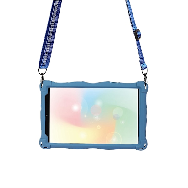 Tabletfodral för Galaxy Tab A7 Lite 2021 8.7 tum T220 T225 Silikonfodral Tablettställ med Penna och