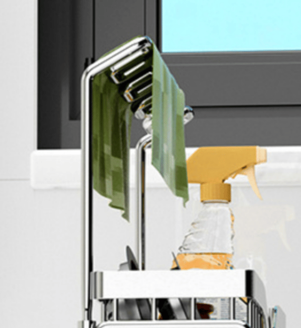 Small size - with towel bar (with nail-free adhesive) with inner