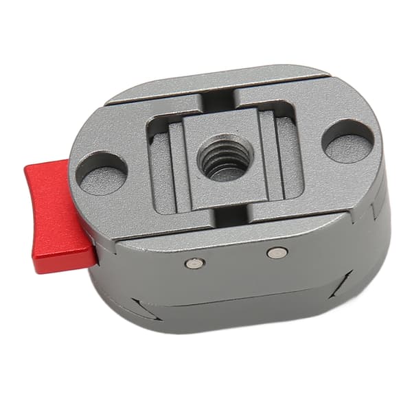 Mini Quick Release Plader Sliderlås Foldbar Magnetisk Klemme Quick Release Pladesystem til DSLR Kamerastabilisator