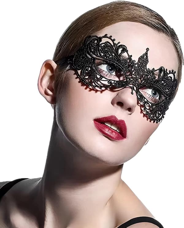 Maske Ulv Kvinde blonde (Maske A)