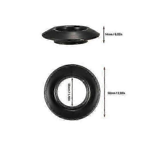 4pcs Universal Kayak Canoe Raft Paddle Oar Drip Rings Splash Guard Paddle Accessories Replacement