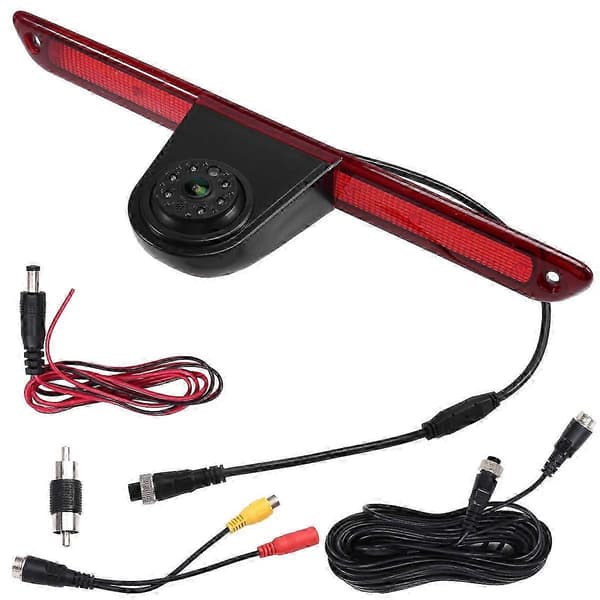 2007-2019 Sprinter W906 HD Rear Camera with Enhanced Night Vision and 3rd Brake Light As Shown As Shown