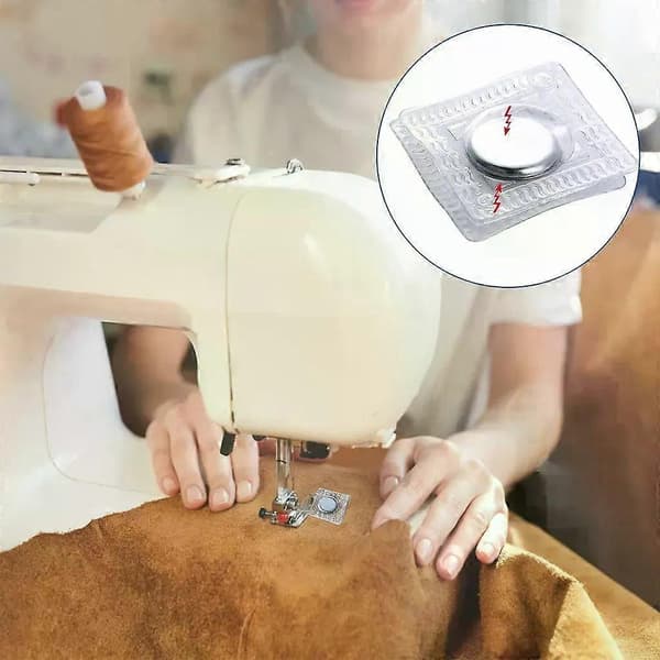 Magneter for søm, 20 par usynlige magnetknapper, skjulte syknapper