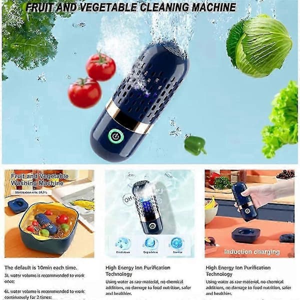 Fruit and Vegetable Purifier, Pesticide Removal Washing Machine, Disinfection Sterilizer