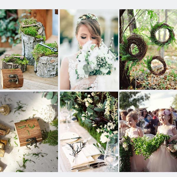 Rustic Wooden Wedding Ring Holder for Valentine's Day