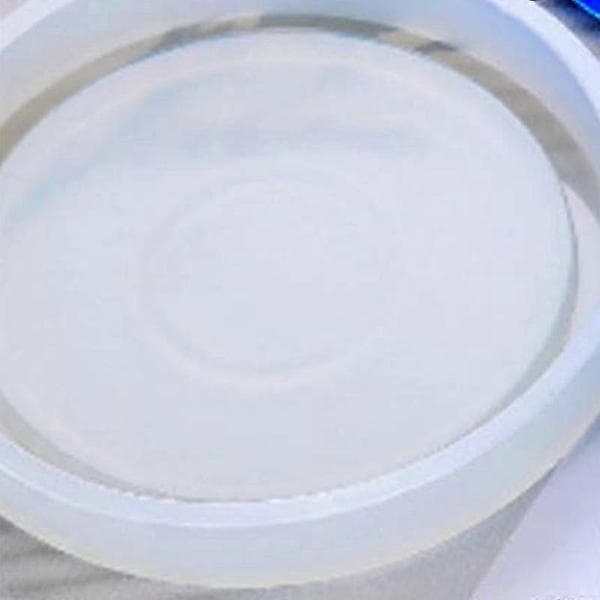 3-pak store runde silikoneunderlag, diameter 10 cm, forme kompatible med støbning med harpiks