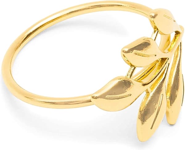 Servettringar (1,8 tum guld 12-pack)