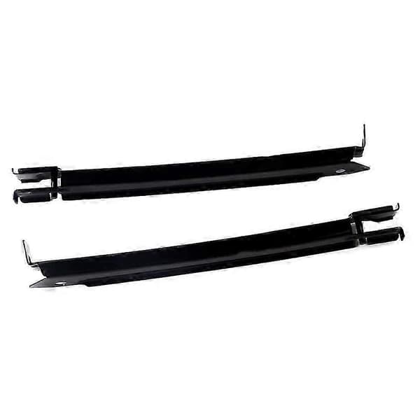 1 Pair Front Left Right Bumper Bracket Frame 2118801114 2118801214 for - S-Class W211 E320 E350 06-0 Black Svart