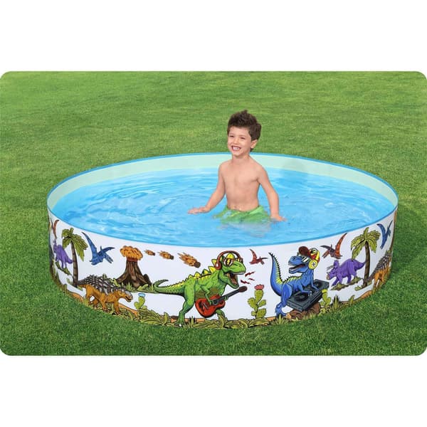 Barnpool dinosaurie 183 x 38 cm Bestway 55022
