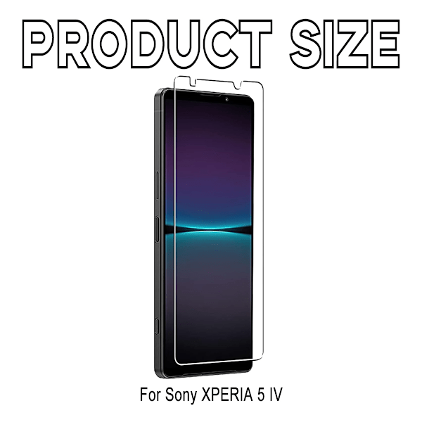 Screen Protector suitable for Sony Xperia 5 IV (XQ-CQ54) 5G Tempered Glass Protection