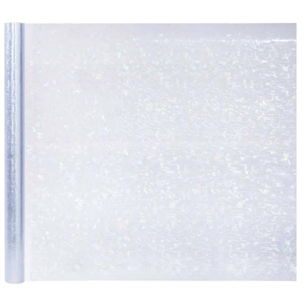 Static Window Film Transparent 90 x 2000 cm PVC