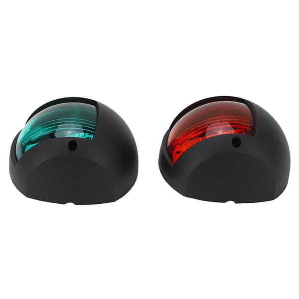 2pcs Left Red Right Green Boat Sidelight LED Weatherproof Navigation Light for Yacht Boat