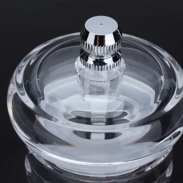 2 stk Akryl Manuel Kværn Transparent Peber Saltkværn Krydderikrukke Kværn Køkkenmalingsværktøj, 15 cm