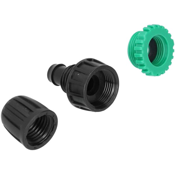 10 stk hageslangeadapter G1/2\" G3/4\" krankoblinger vanningstilbehør