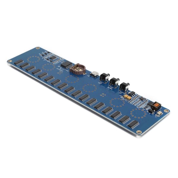 STM8S005 DC-kontrollkretskort LED-klocka present IN14 Digitalt rör PCBA RGB-chip USB med akrylskal